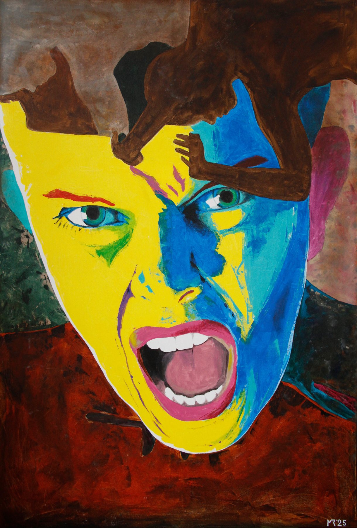 Acryl auf Leinwand